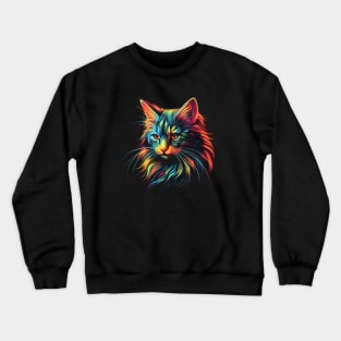 Neon Kitty #6 Crewneck Sweatshirt